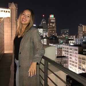 Maxi/midi fall jacket